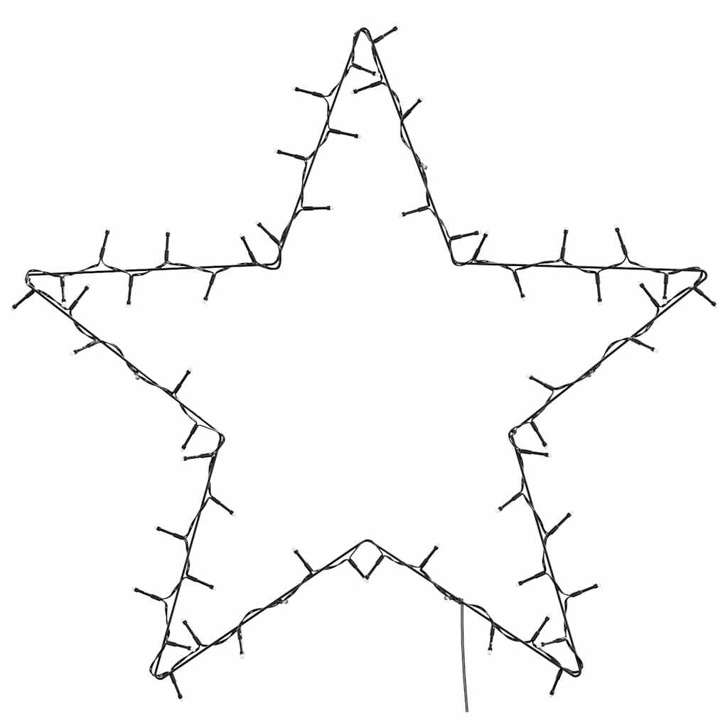 Kalėdiniai žibintai Star Silhouette 80 LED šiltai balta