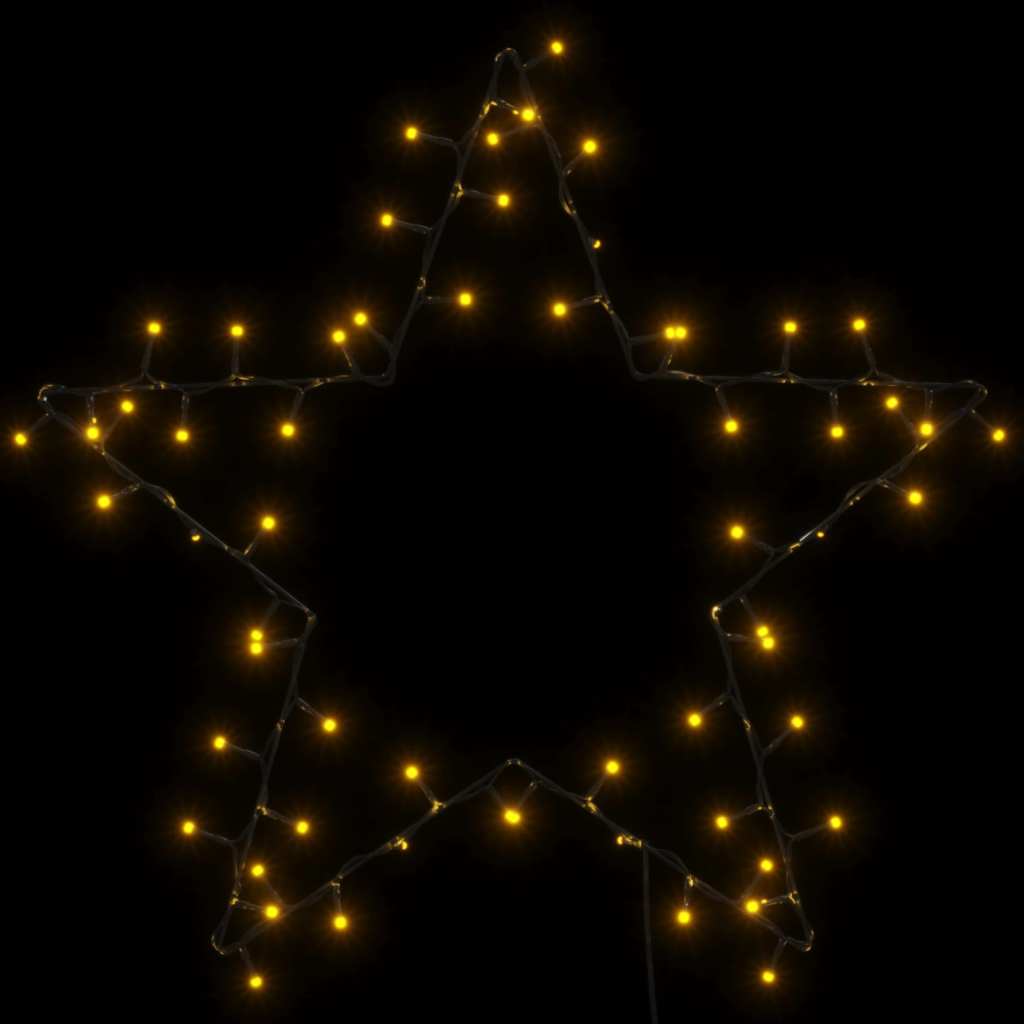 Kalėdiniai žibintai Star Silhouette 80 LED šiltai balta