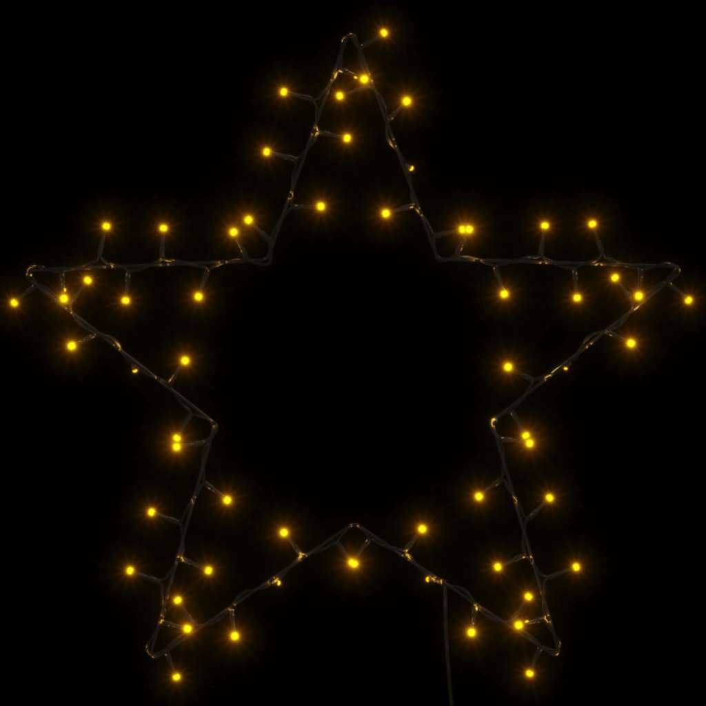 Kalėdiniai žibintai Star Silhouette 80 LED šiltai balta