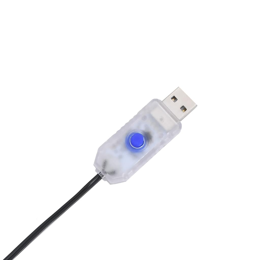 Ziemassvētku virtene Ziemassvētku eglītes siluets 115LED silti balta NORTHWIND