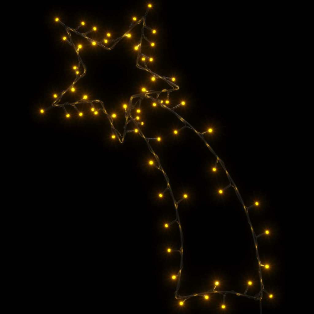 Kalėdiniai žibintai Shooting Star Silhouette 80 LED