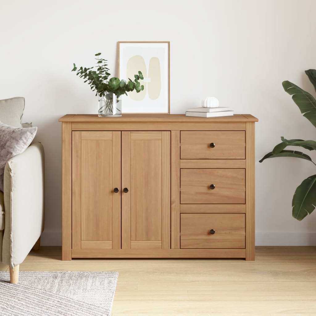 Pine Sideboard with Drawers Panama, 112x40x80cm