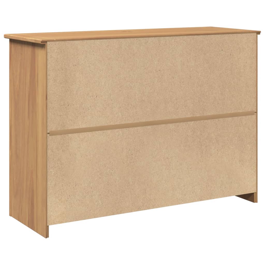 Pine Sideboard with Drawers Panama, 112x40x80cm