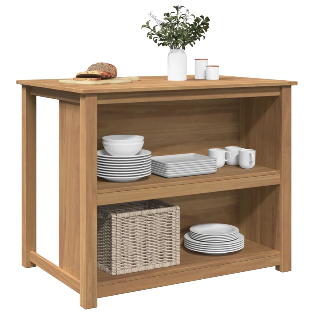Kitchen Island Panama, 112x77x90cm, solid pine