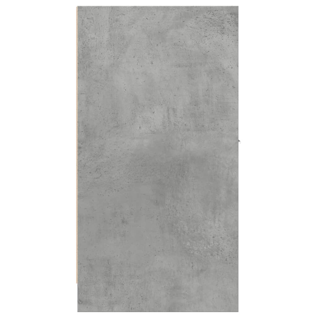 Vaistų spintelė,  betono pilkos spalvos, 30x41x77,5cm, mediena