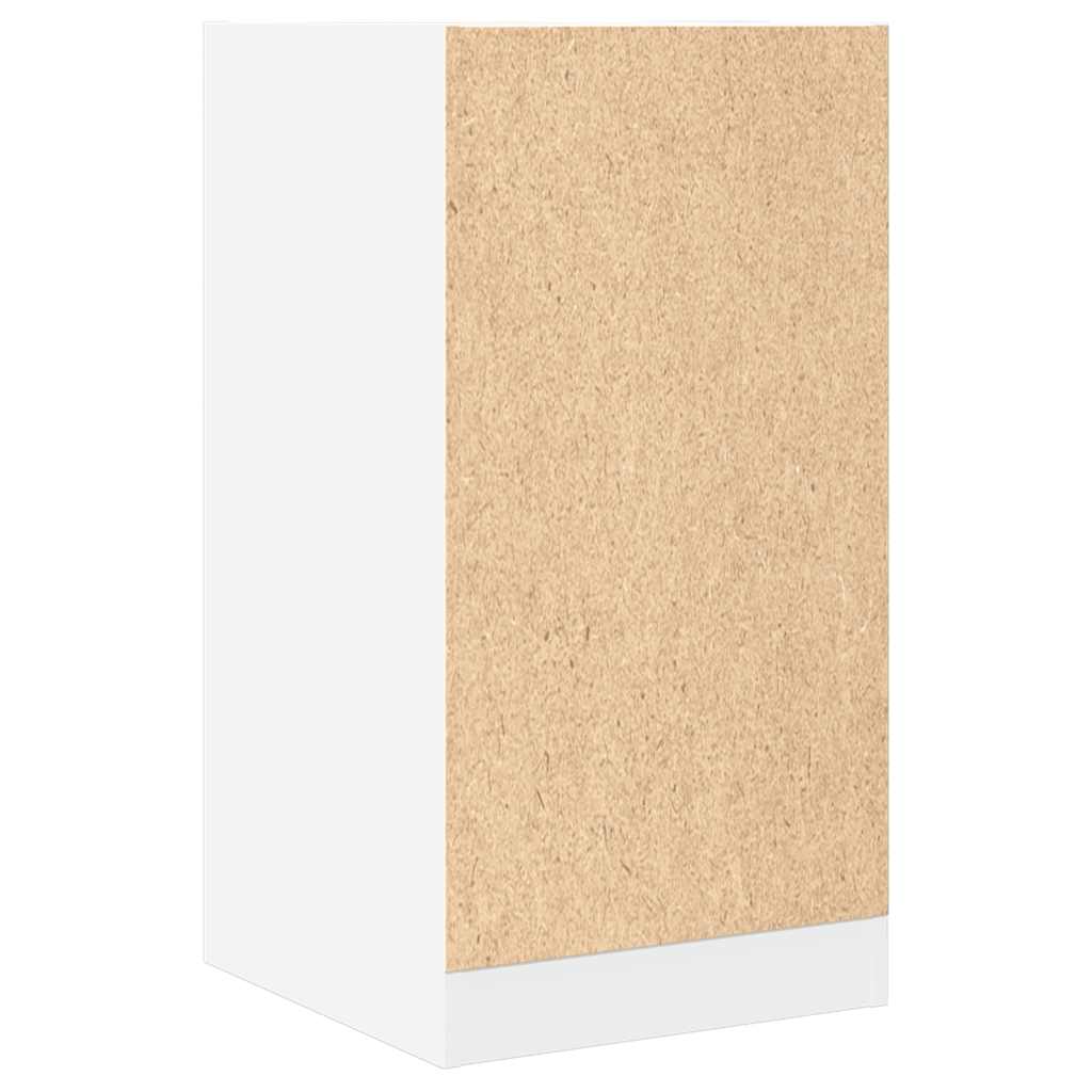 Vaistų spintelė, baltos spalvos, 40x41x77,5cm, mediena