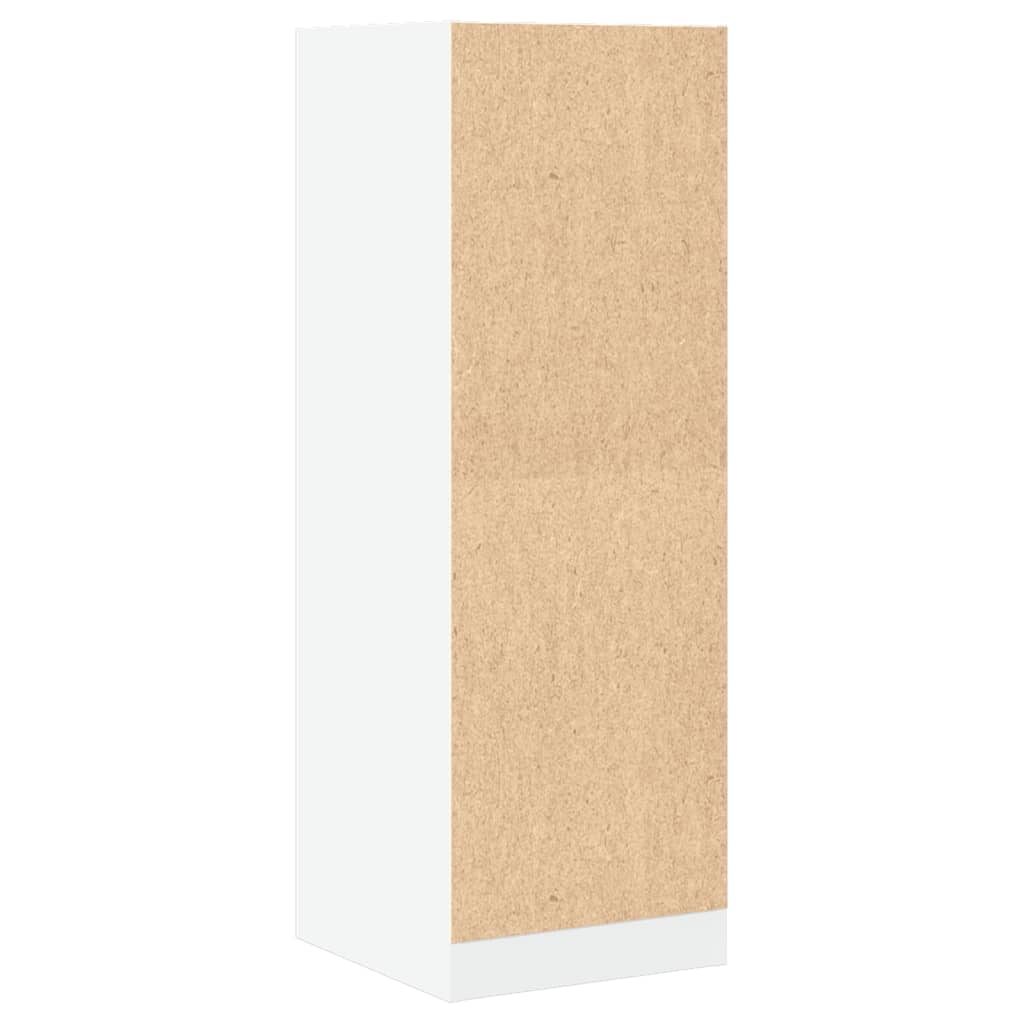 Vaistų spintelė, baltos spalvos, 40x41x118cm, mediena