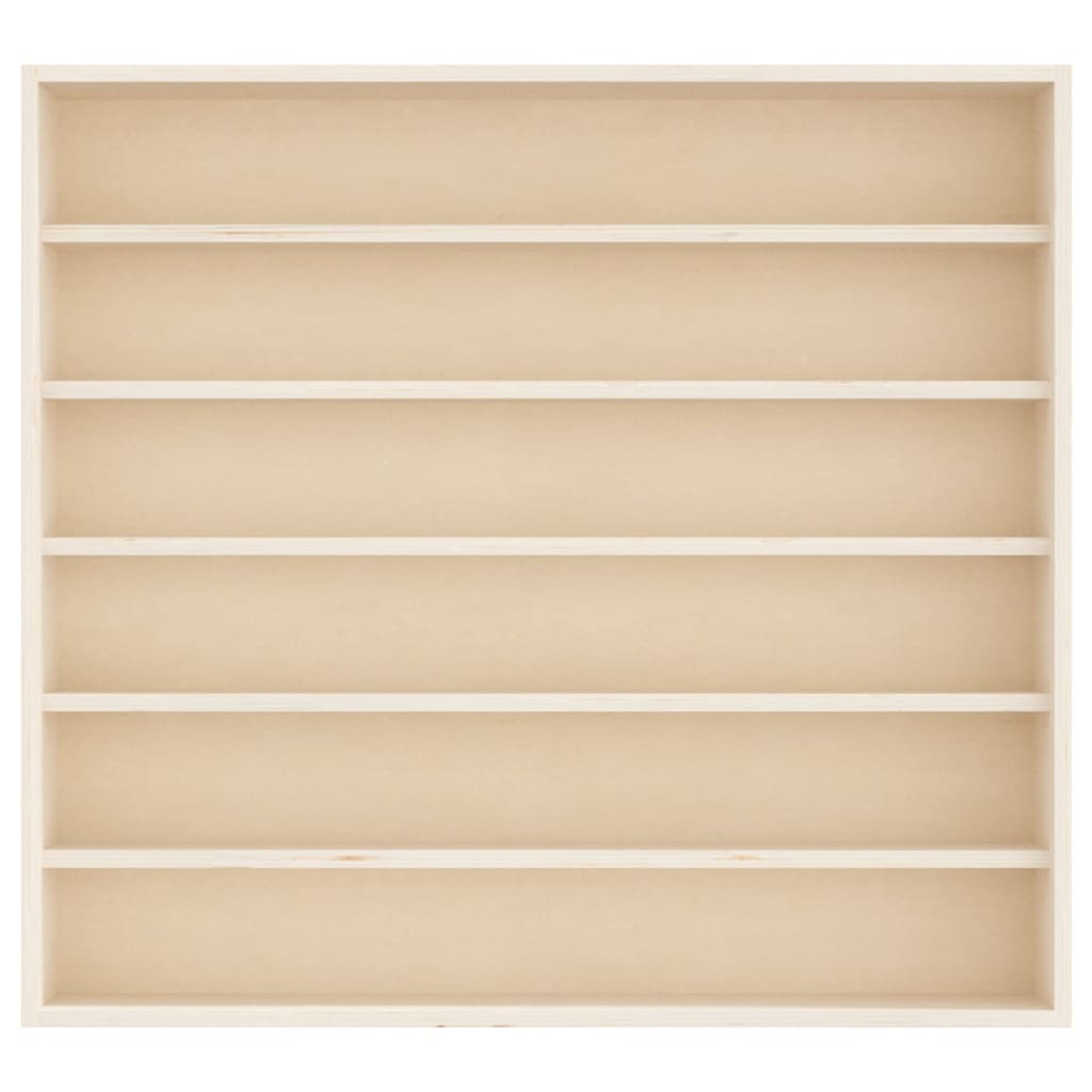 medinis kolektoriaus vitrinas su 6 lentynomis, 60x8,5x55 cm