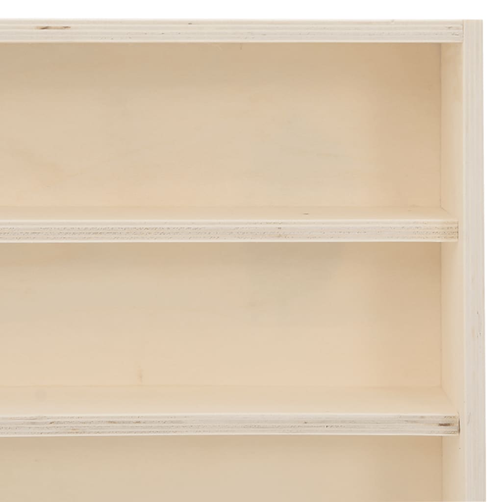 medinis kolektoriaus vitrinas su 6 lentynomis, 60x8,5x55 cm
