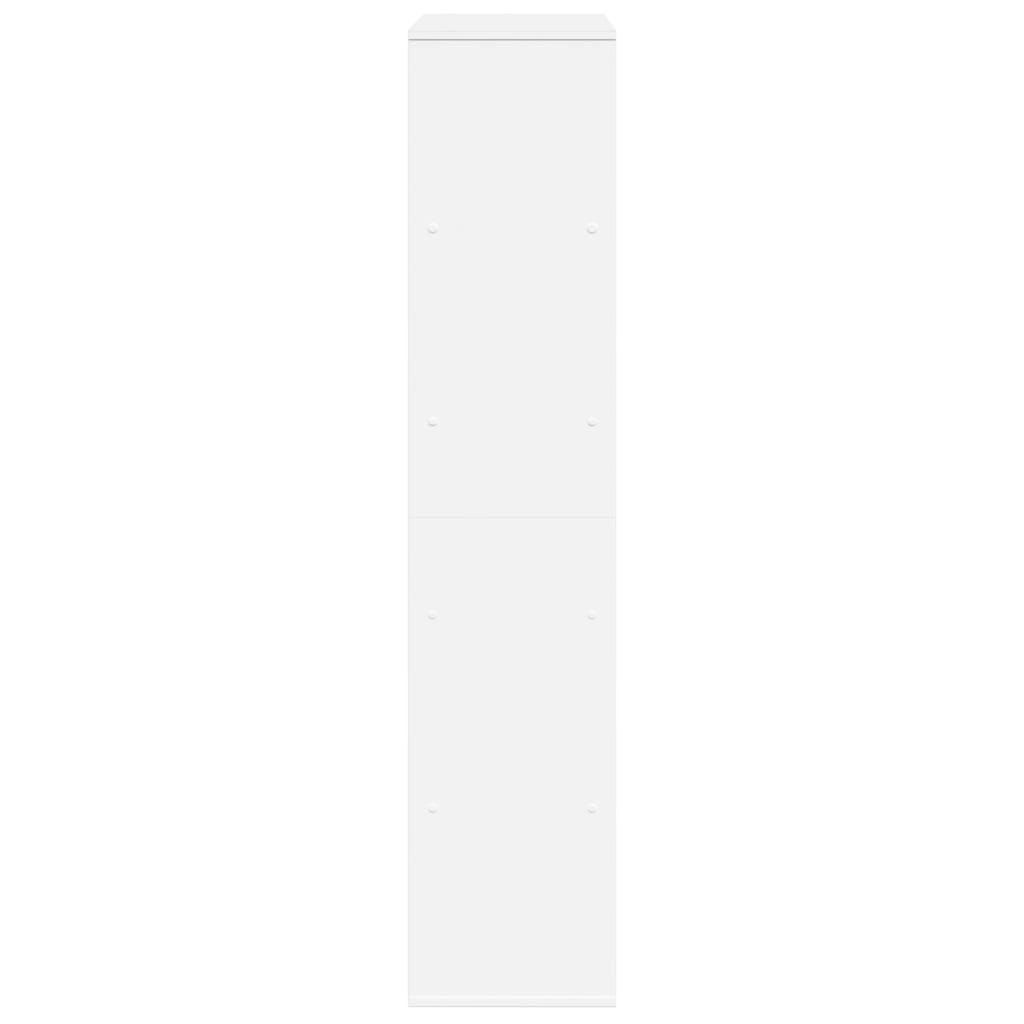 Bookcase, white, 100x33x156.5cm, engineered wood