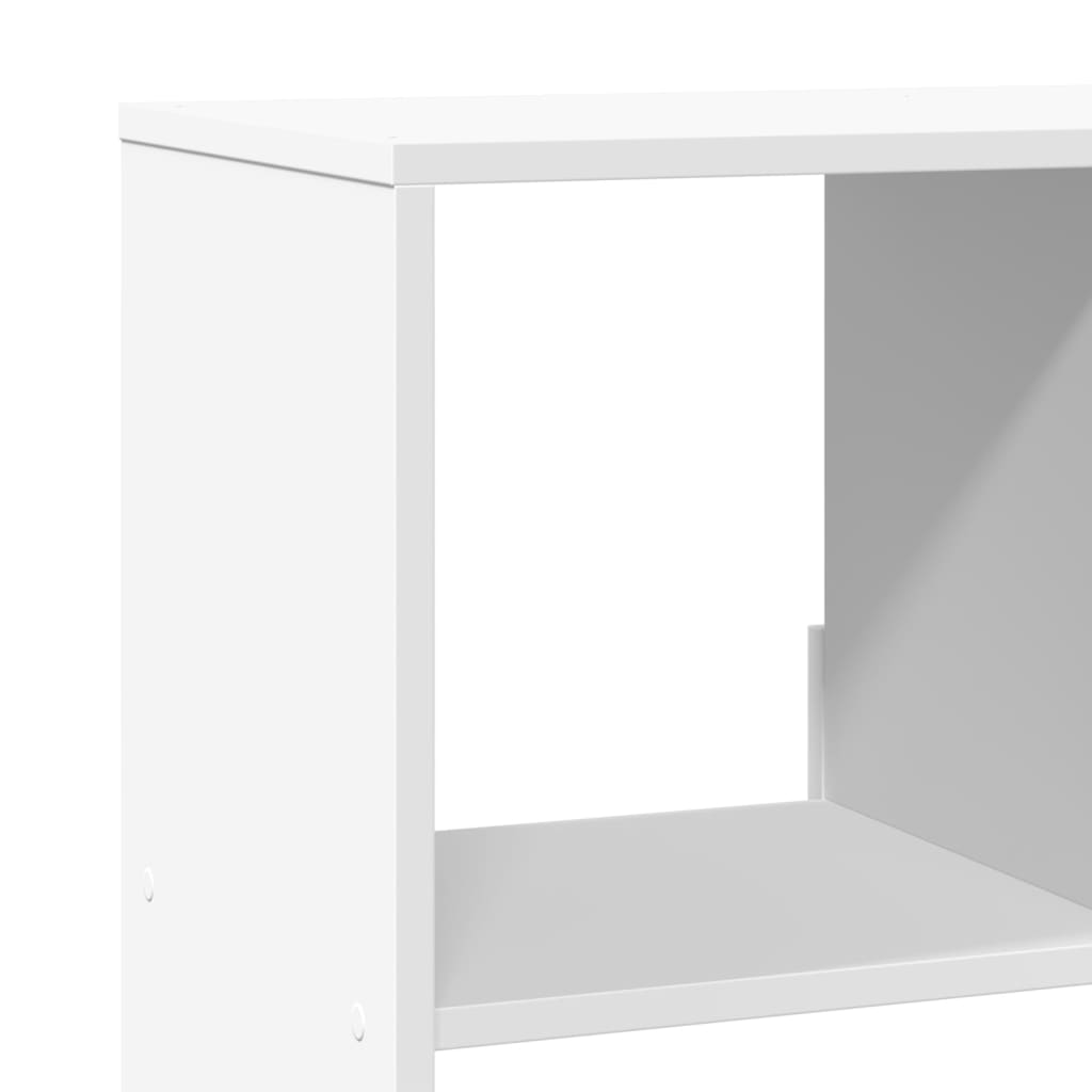 Bookcase, white, 100x33x156.5cm, engineered wood