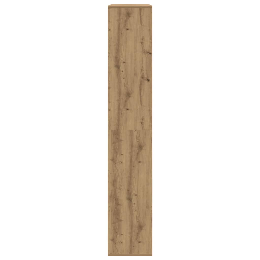 Grāmatu plaukts, artisan ozols, 100x33x187,5cm, apstrādāta koksne