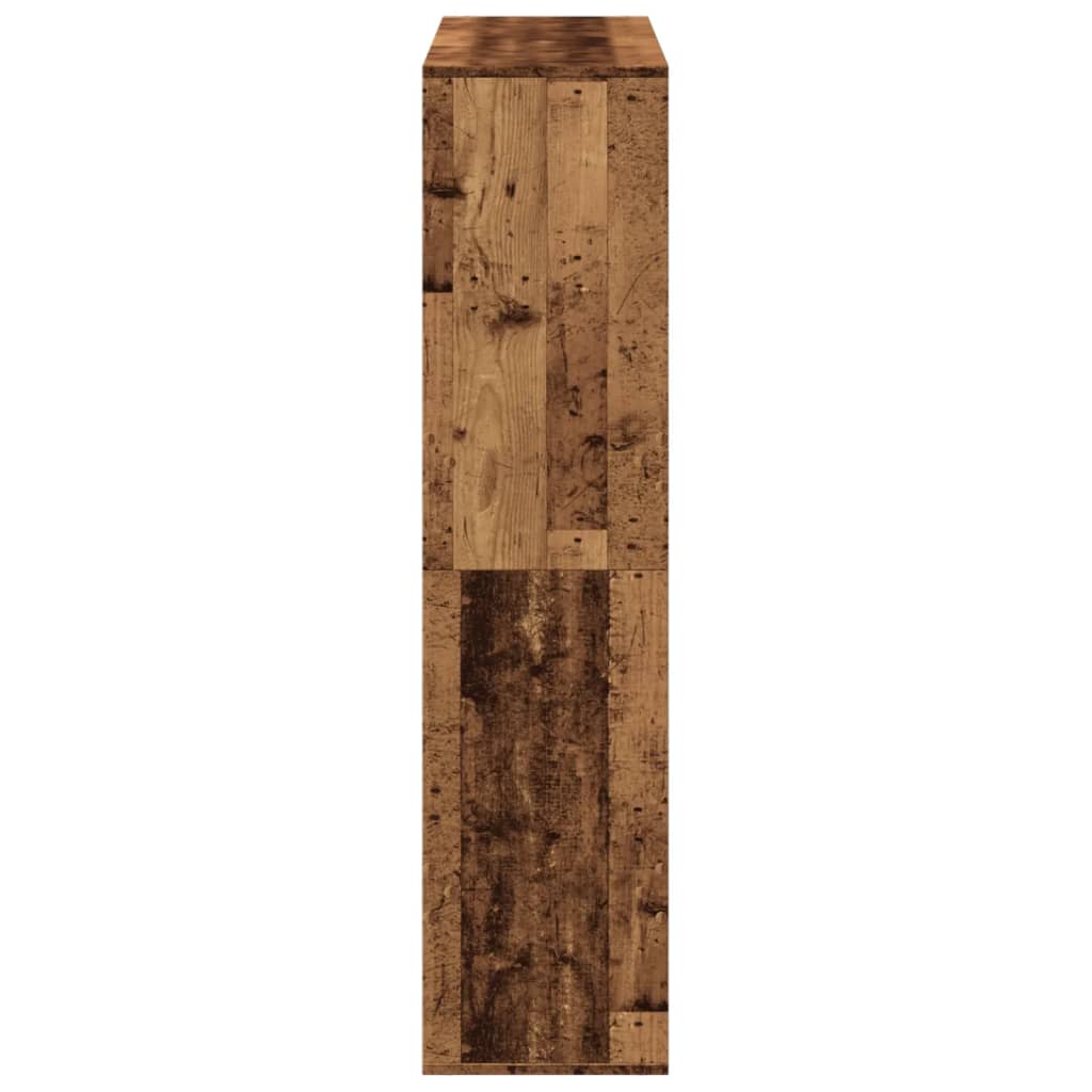 Grāmatu plaukts, antīka koka, 100x33x135cm, koks