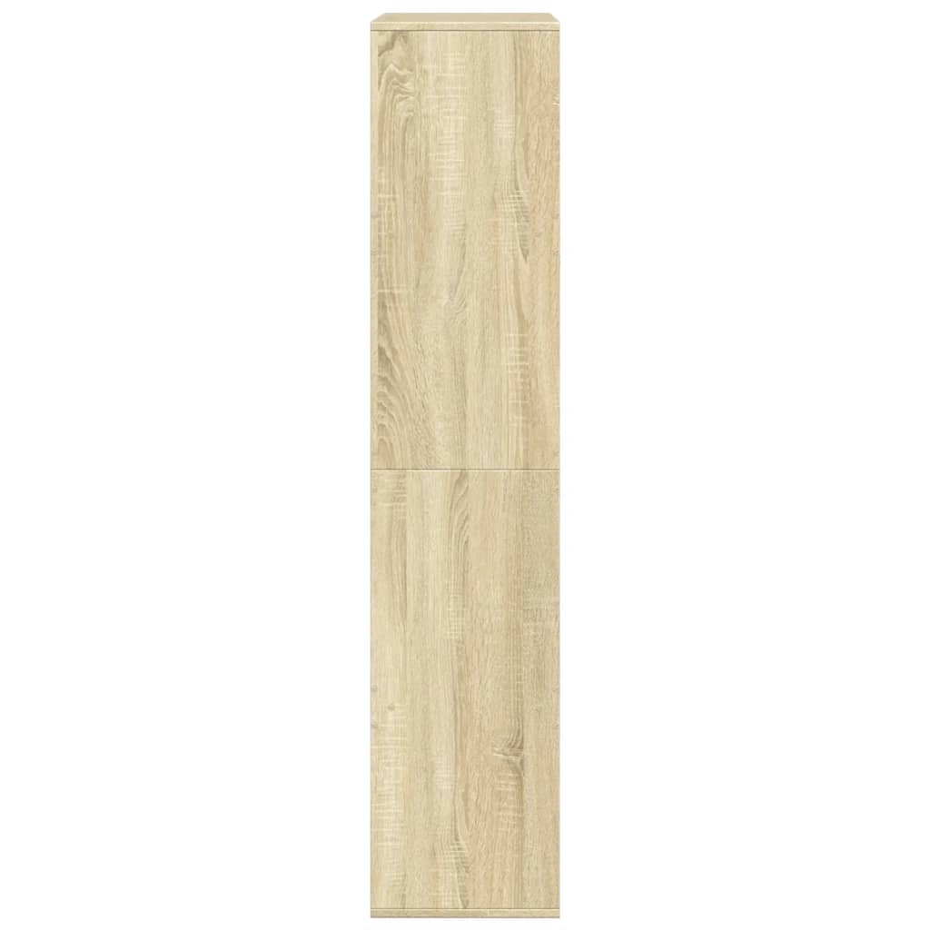 Grāmatu skapis, sonoma ozols, 100x33x155,5cm, apstrādāta koksne