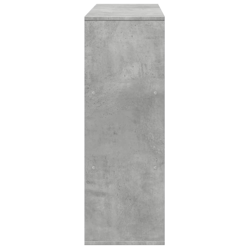 Kambario pertvara, betono, 100x33x94,5cm, apdirbta mediena