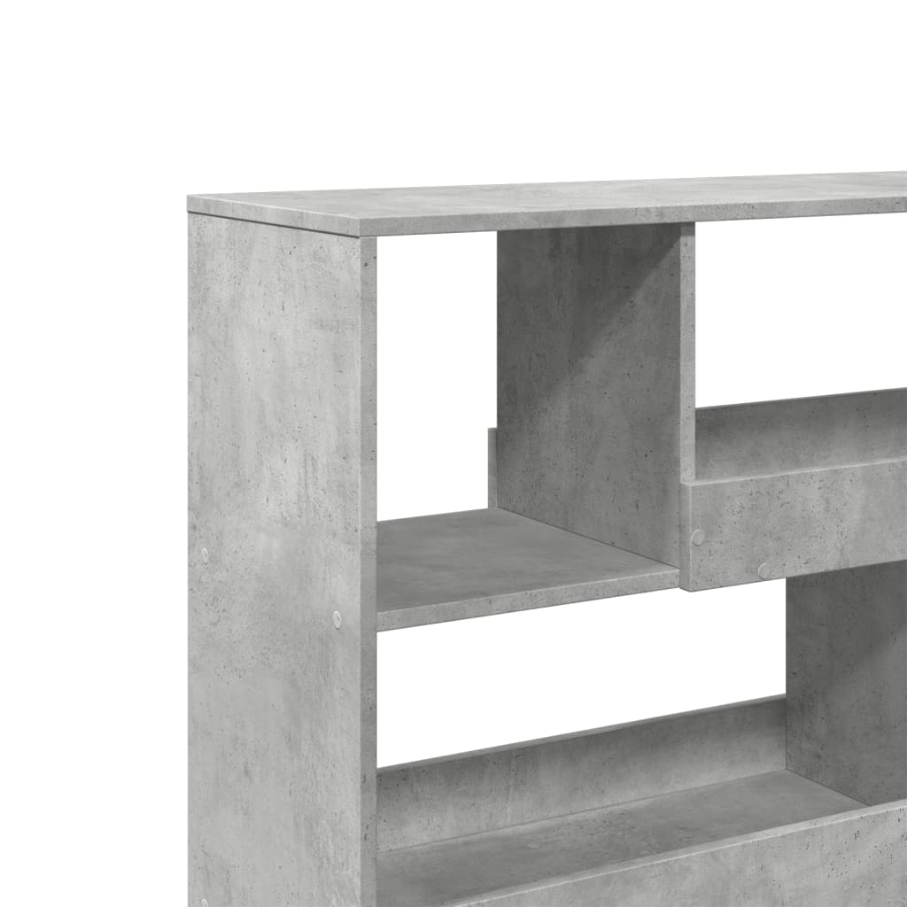 Kambario pertvara, betono, 100x33x94,5cm, apdirbta mediena