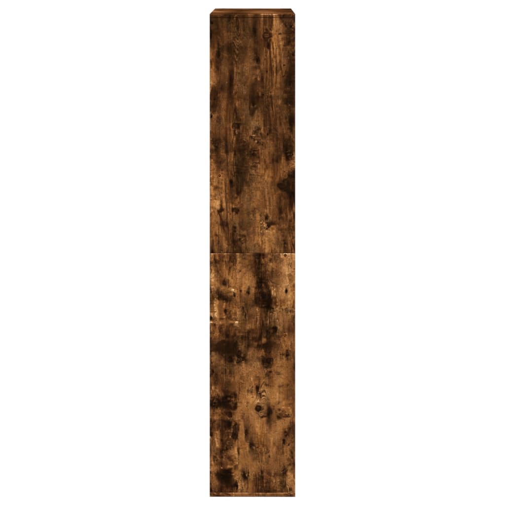 Room divider, smoked oak, 100x33x187.5cm, wood