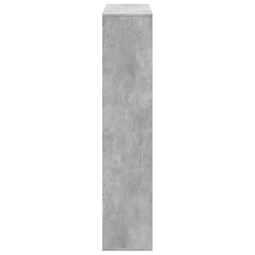 Kambario pertvara, betono pilka, 100x33x156,5cm, mediena
