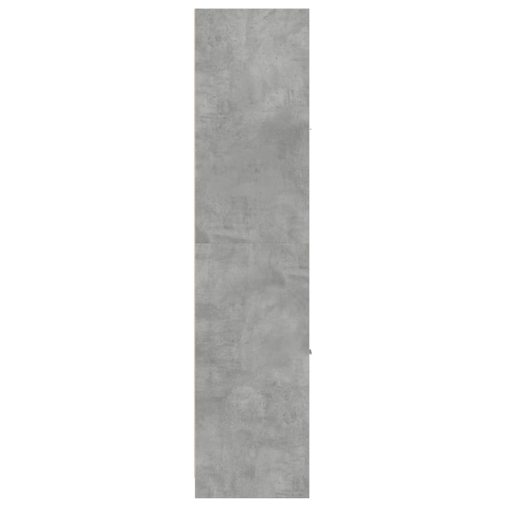 Vaistų spintelė,  betono pilkos spalvos, 30x41x174,5cm, mediena