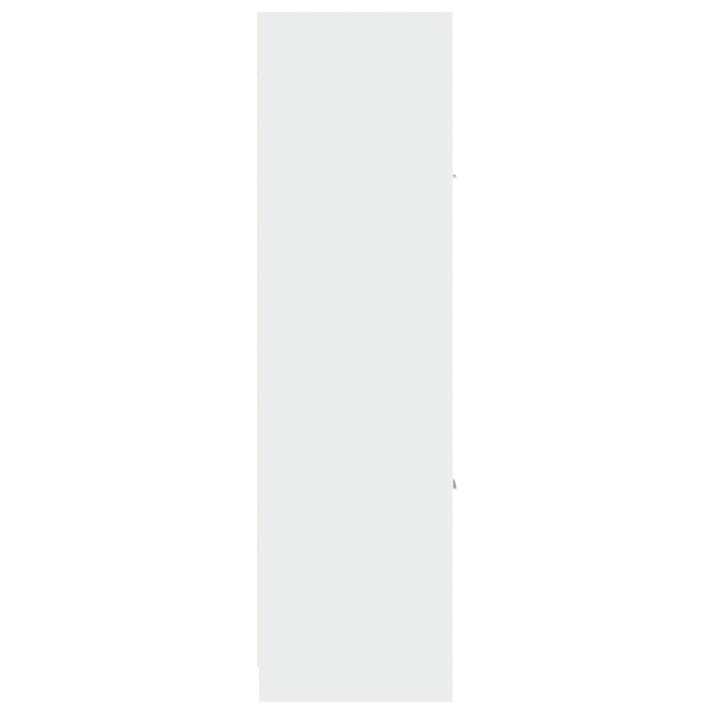 Vaistų spintelė,  baltos spalvos, 40x41x144,5cm, mediena
