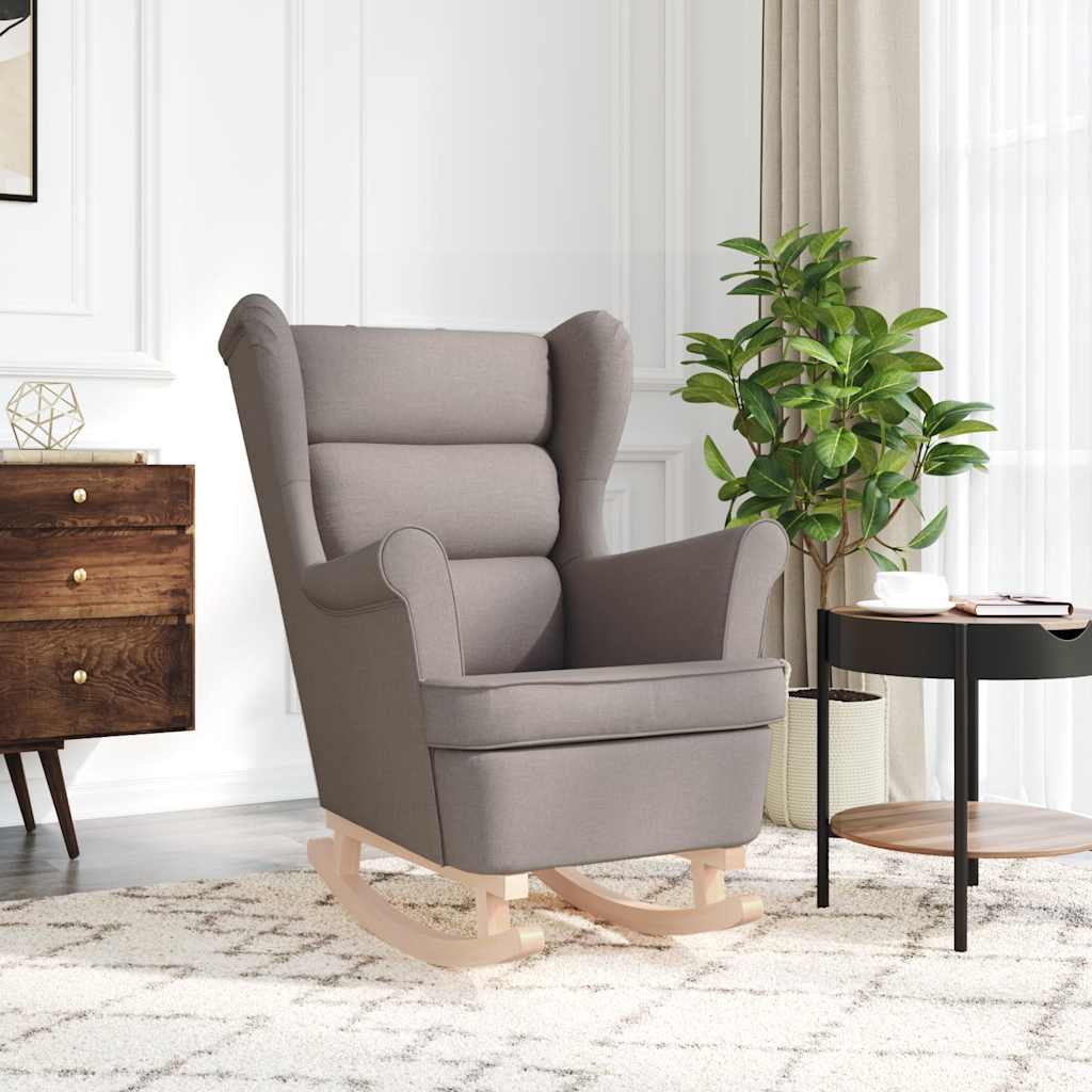 Supama kėdė Taupe 74x90x102 cm Audinys