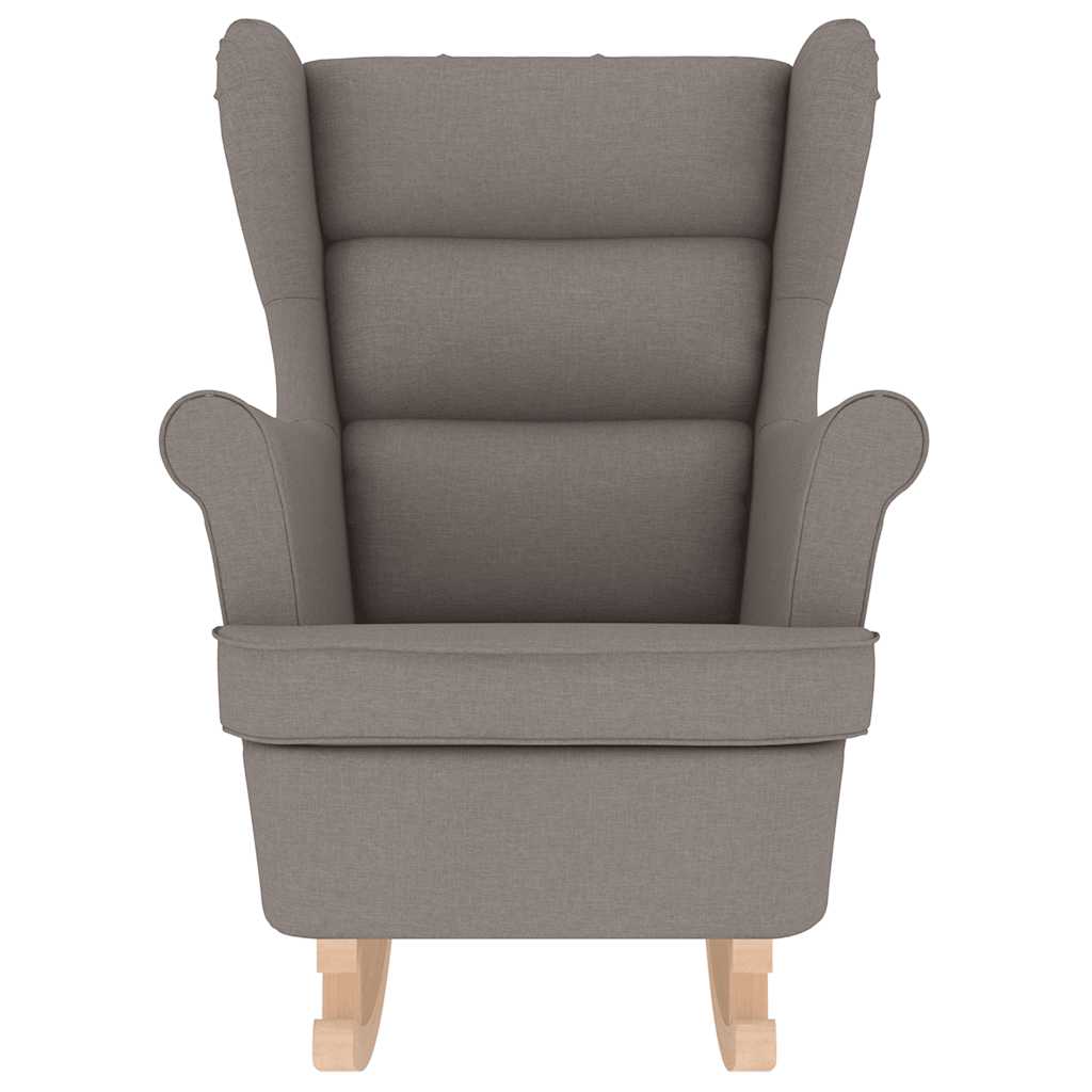 Supama kėdė Taupe 74x90x102 cm Audinys