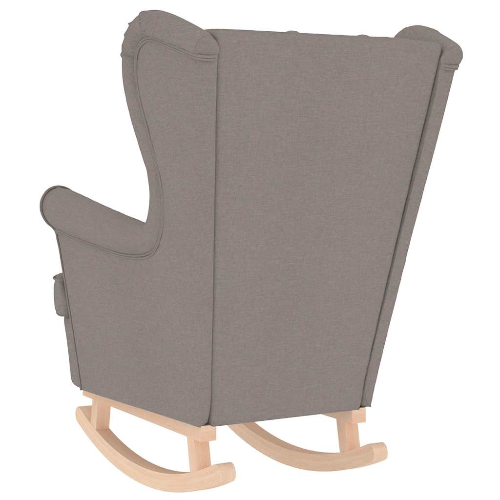 Supama kėdė Taupe 74x90x102 cm Audinys