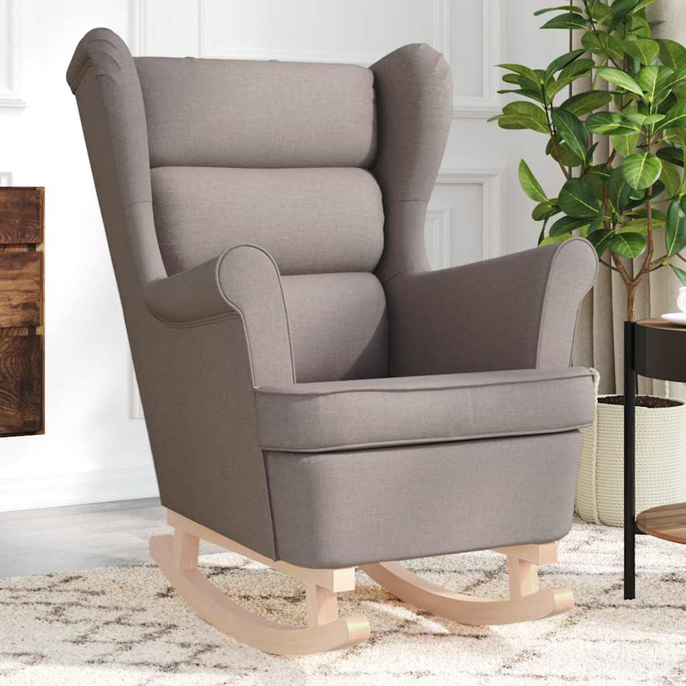 Supama kėdė Taupe 74x90x102 cm Audinys