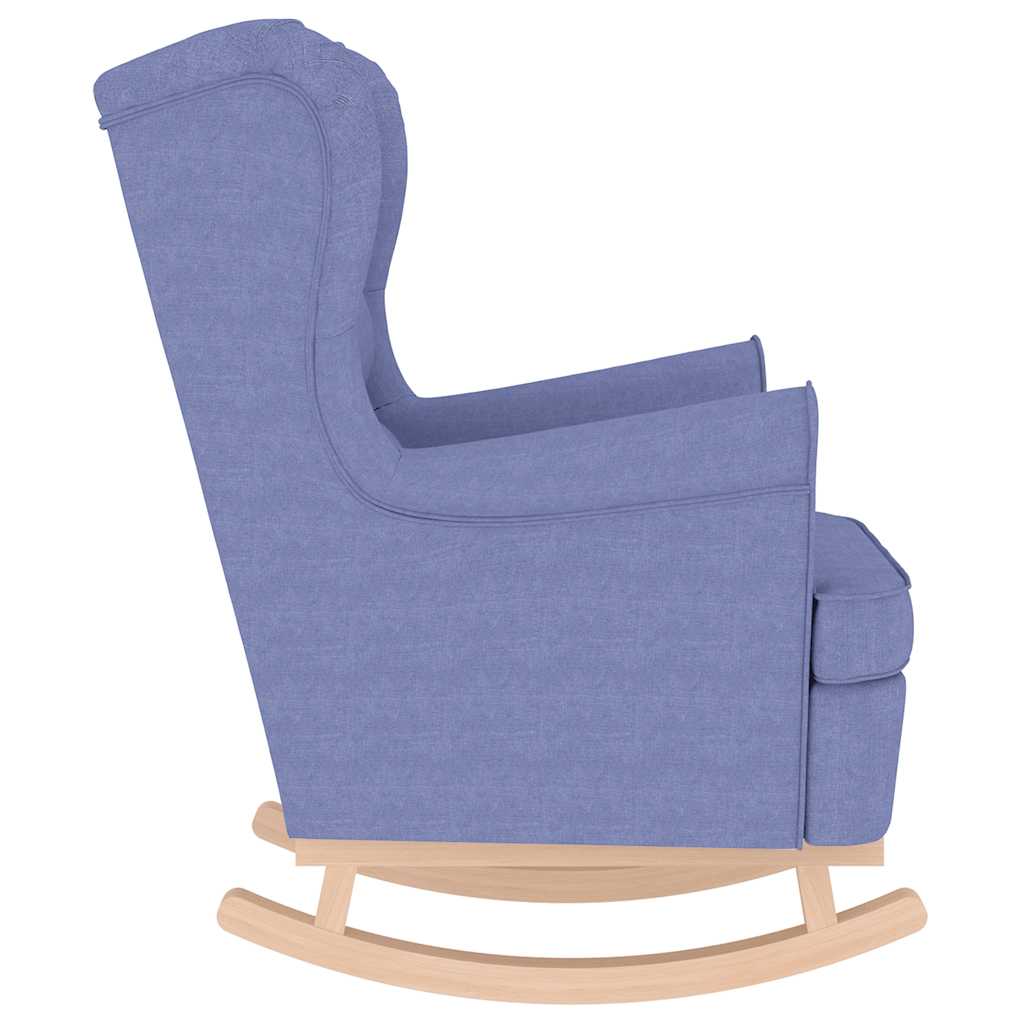 Supama kėdė Jeans Blue 74x90x102 cm Audinys