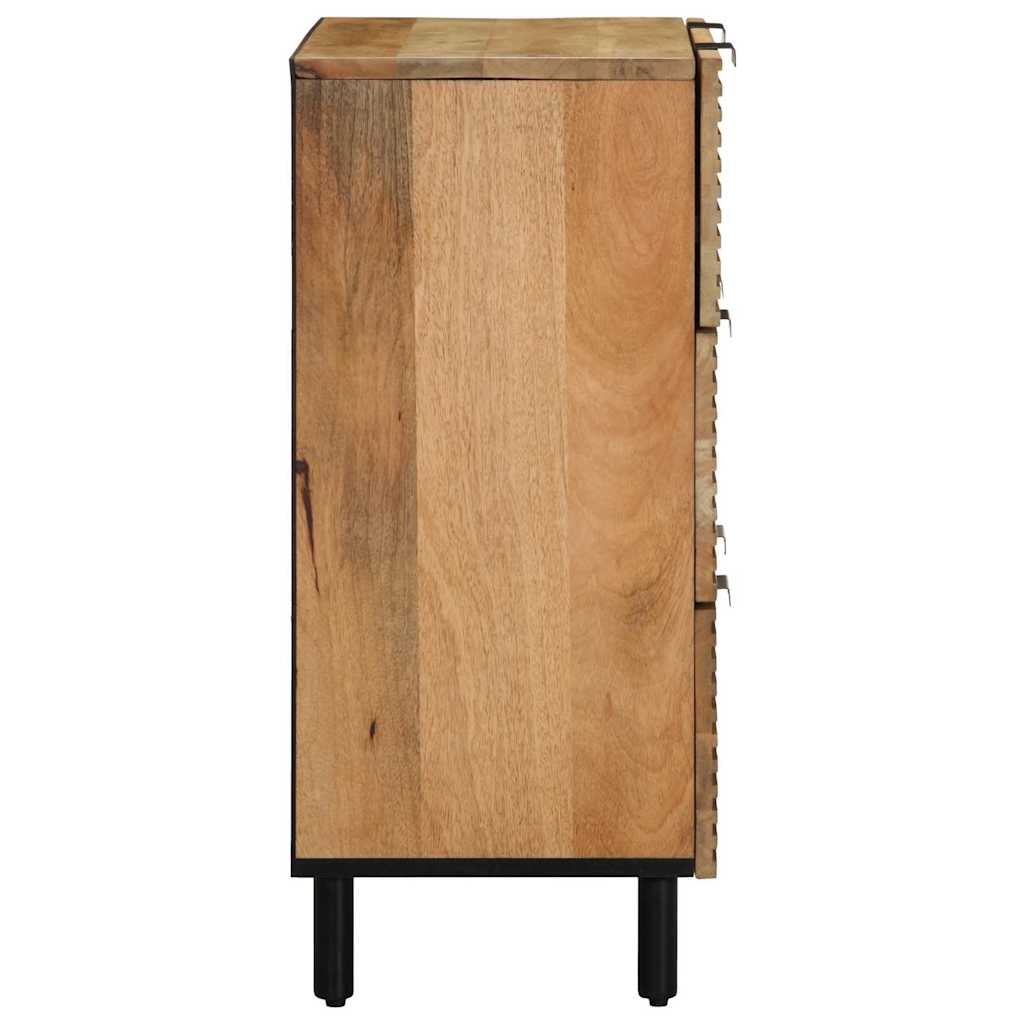 indaujos 2 vnt Ruda 60x33x75 cm medžio masyvo mango
