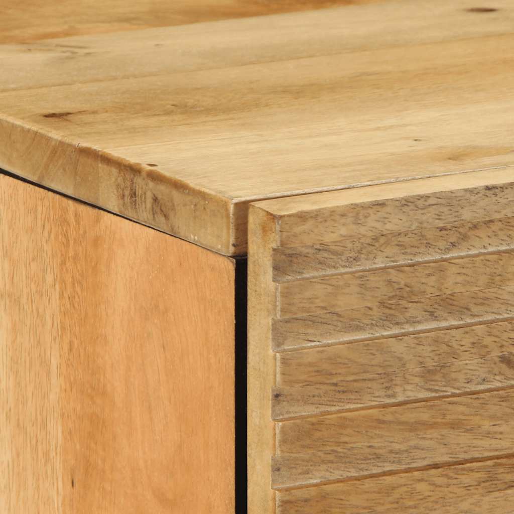 indaujos 2 vnt Ruda 60x33x75 cm medžio masyvo mango