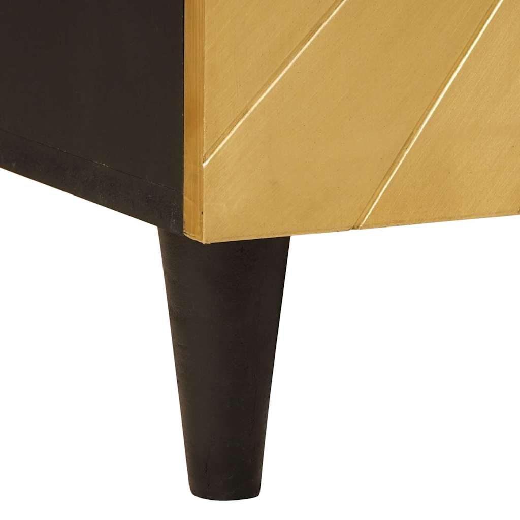Kabalas 3 pcs Juodas ir auksinis 60 x 33 x 75 cm