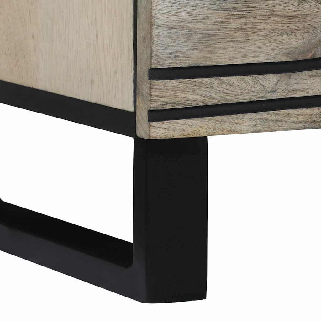 Šoninės lentynos su stalčių Kita su saugykla 2 pcs Balta 60 x 33,5 x 75 cm