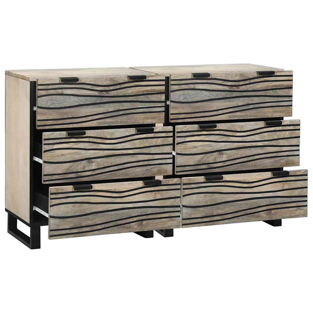 Šoninės lentynos su stalčių Kita su saugykla 2 pcs Balta 60 x 33,5 x 75 cm