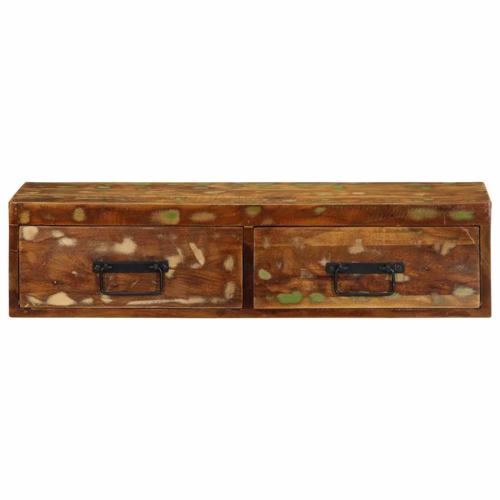 Pie sienas stiprināms TV skapītis, 80x30x19cm, reciklēts koks