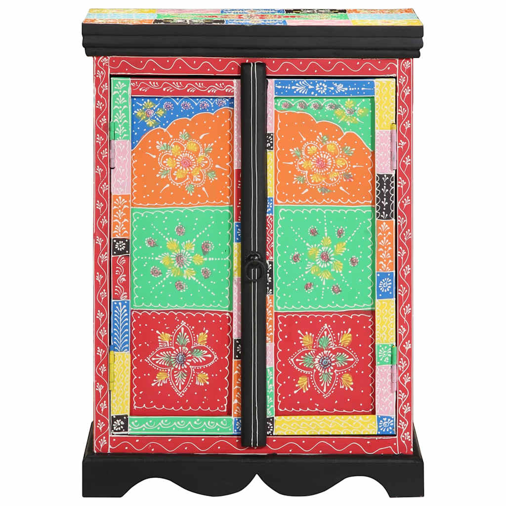 Konsolinis staliukas, įvairių spalvų, 50x30x75 cm, iš kietos mangų medienos