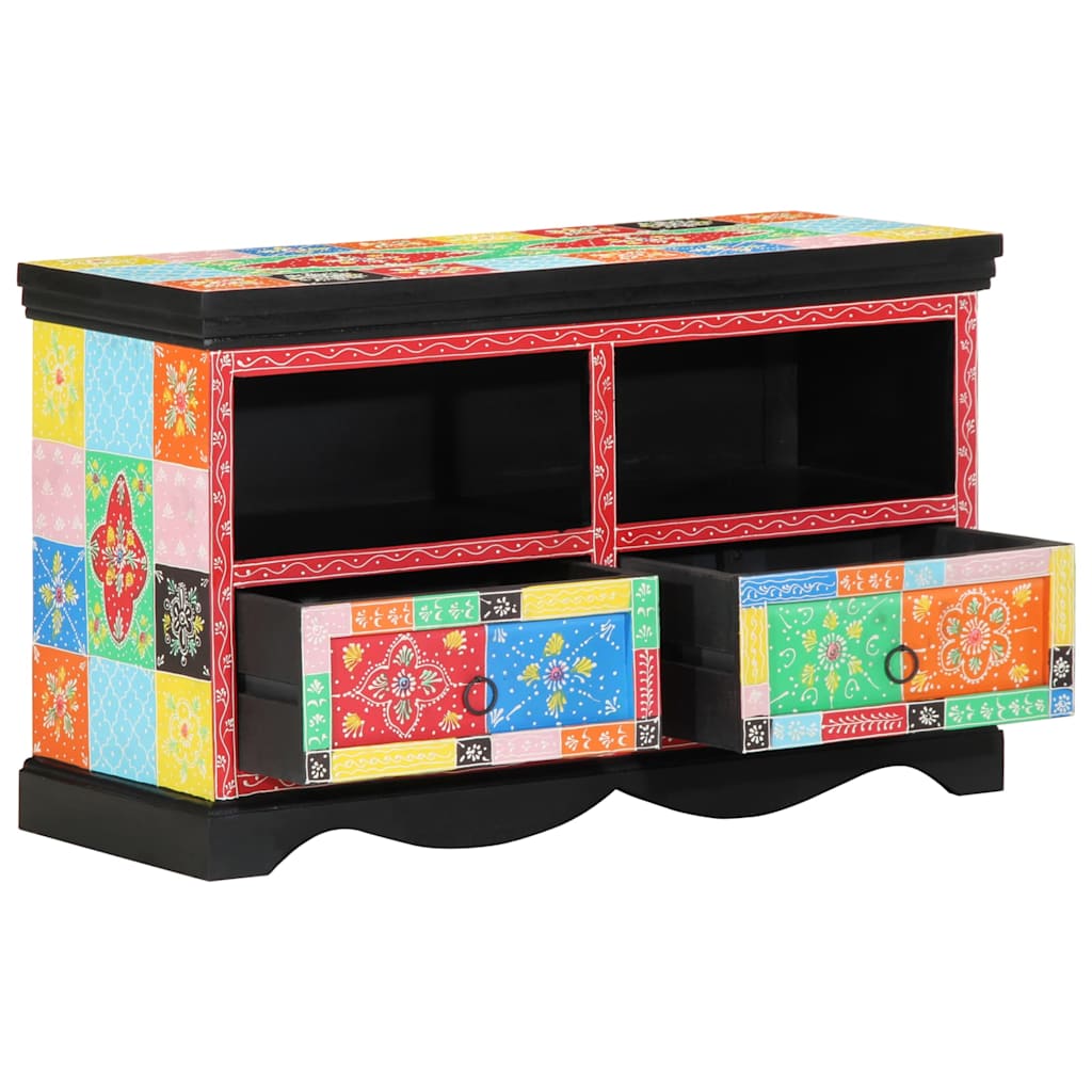 TV skapis, dažādās krāsās, 80x35x50 cm, masīvs mango koks