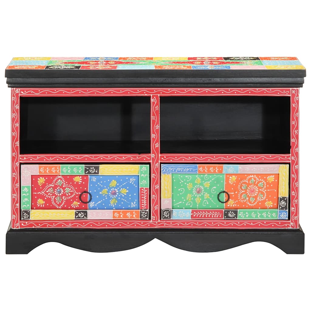 TV skapis, dažādās krāsās, 80x35x50 cm, masīvs mango koks