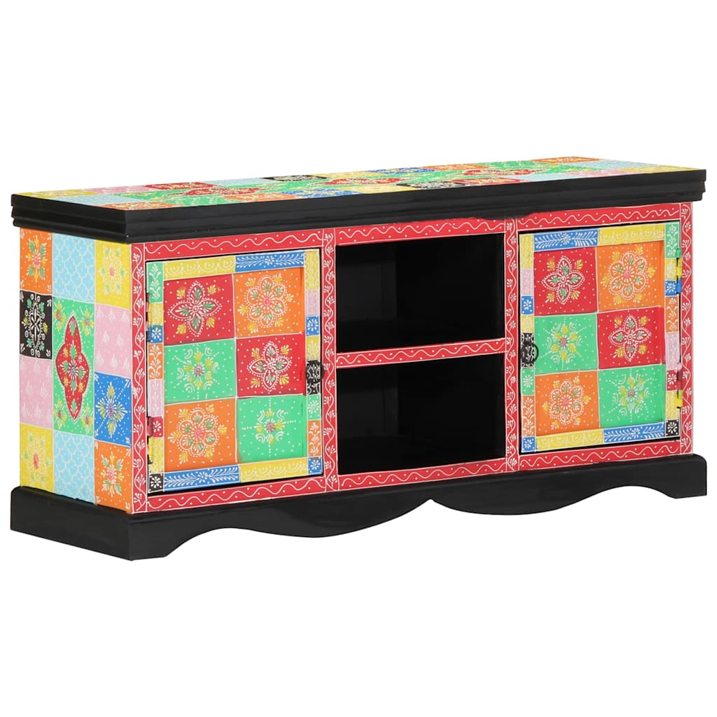 TV spintelė, įvairių spalvų, 100x35x50 cm, iš kietos mangovos medienos