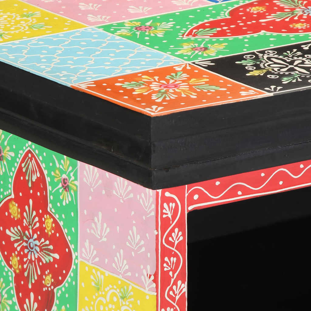 TV Spinta Prisegtinė Daugiaspalvė 80x30x22 cm Inžinerinis Medis