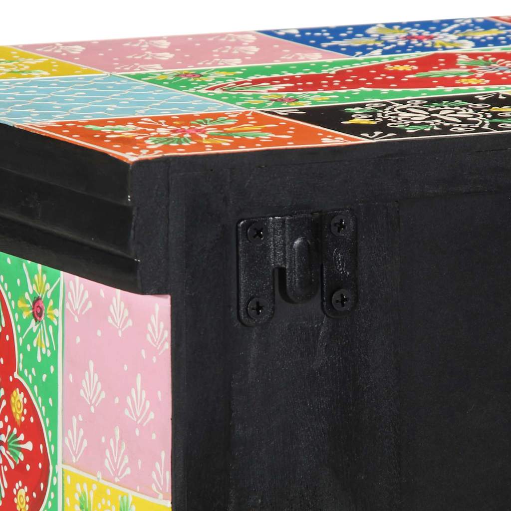 TV Spinta Prisegtinė Daugiaspalvė 80x30x22 cm Inžinerinis Medis