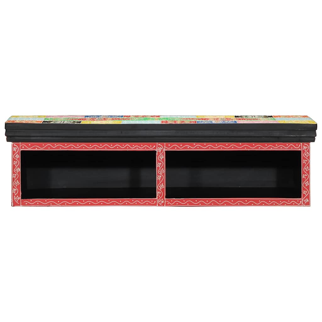 TV Spinta Prisegtinė Daugiaspalvė 80x30x22 cm Inžinerinis Medis