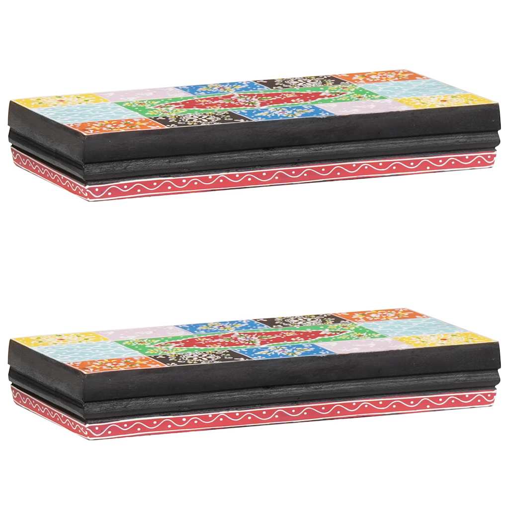 sienas plaukti 2 gab. 40x20x6 cm masīvkoka mango koks