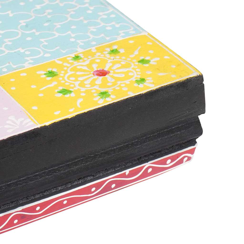Sieninės Lentynos 2 vnt 60x20x6 cm Kietos Mango Medienos