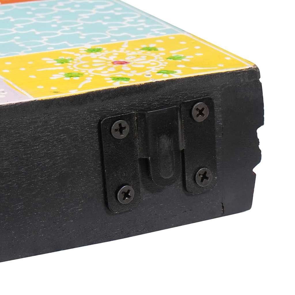 Sieninės Lentynos 2 vnt 60x20x6 cm Kietos Mango Medienos