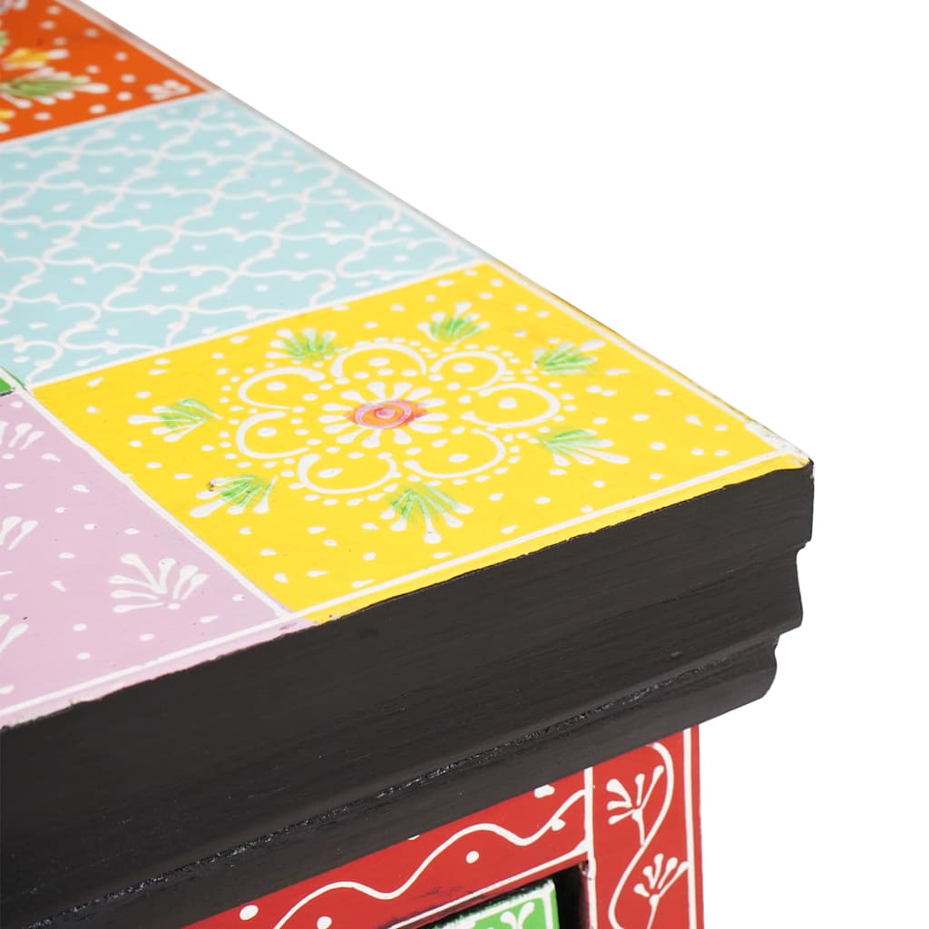 sieninis TV kabinetas 100x30x24 cm Kieta mediena, šiurkštus mango