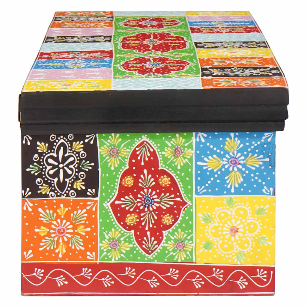 sieninis TV kabinetas 100x30x24 cm Kieta mediena, šiurkštus mango