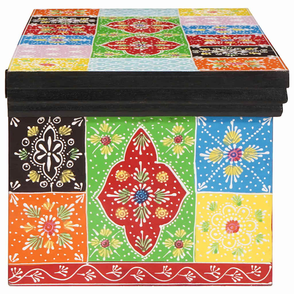 sienas TV skapītis 60x30x24 cm, masīvkoka, neapstrādāta mango koksne