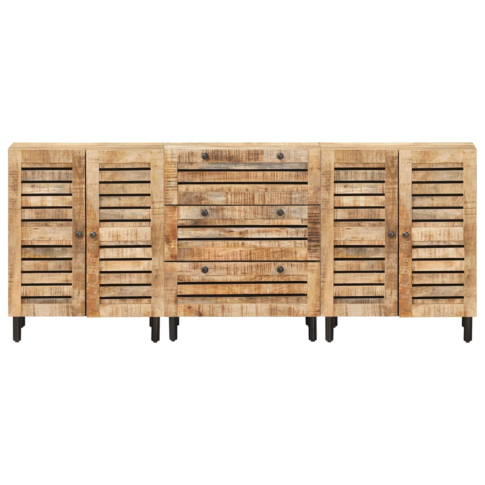 Saugojimo spintos 2 pcs Ruda 60 x 33,5 x 75 cm