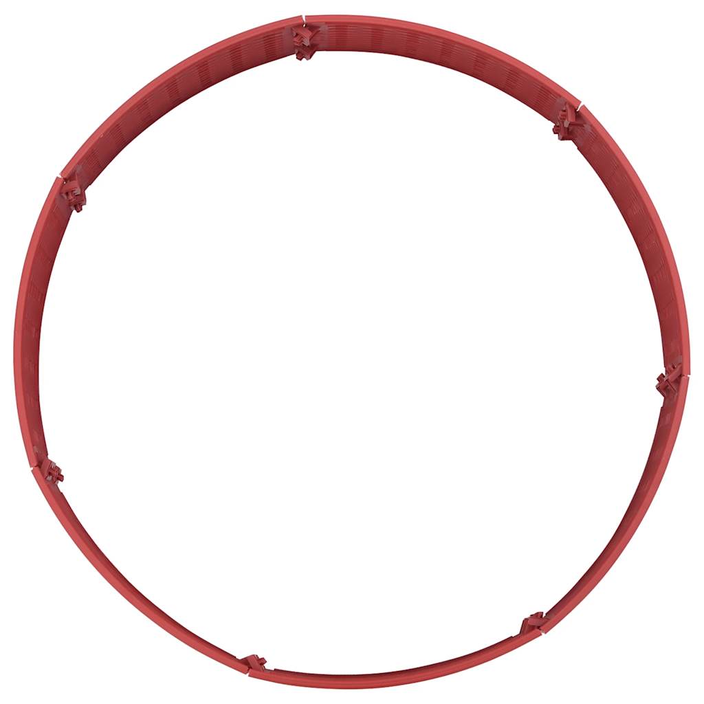 Kalėdų eglutės sijonas Raudonas Ø56x23 cm Plastikas